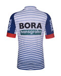 BONAVELO Cyklistický dres s krátkým rukávem - BORA KID 2026 - bílá/vícebarevná