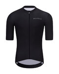 HOLOKOLO Cyklistický dres s krátkým rukávem - OCTOPUS - černá/bílá