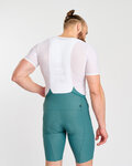 HOLOKOLO Cyklistické kalhoty krátké s laclem - NOVEL PRO - modrá