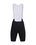 HOLOKOLO Cyklistické kalhoty krátké s laclem - NOVEL PRO - černá