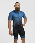 HOLOKOLO Cyklistická kombinéza - TEMPO - modrá/černá
