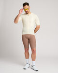 HOLOKOLO Cyklistický dres s krátkým rukávem - ELEVATE - ivory