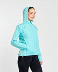 RIVANELLE Cyklistická voděodolná pláštěnka - WIND/RAIN - tyrkysová