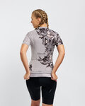 RIVANELLE Cyklistický dres s krátkým rukávem - BAROC - šedá