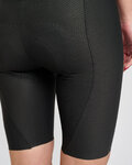 RIVANELLE Cyklistické kalhoty krátké s laclem - NOVEL PRO - antracitová