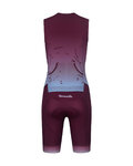 RIVANELLE Cyklistická kombinéza - SNIPP - bordó/modrá