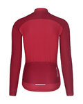RIVANELLE Cyklistický dres s dlouhým rukávem zimní - PERFORMANCE WINTER - bordó