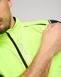 HOLOKOLO Cyklistická vesta - WIND/RAIN - žlutá