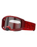 IXS Cyklistické brýle - TRIGGER CLEAR GOGGLE - červená