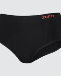 ZONE3 Boxerky - SEAMLESS SUPPORT BRIEFS - černá