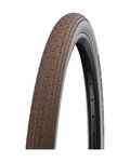 SCHWALBE plášť -  FAT FRANK 28x2.00 (50-622) TWINSKIN K-GUARD - hnědá