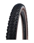 SCHWALBE plášť - SMART SAM 27.5x2.25 PERFORMANCE 67EPI - černá/hnědá