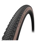 MICHELIN plášť - POWER GRAVEL TLE - černá/hnědá