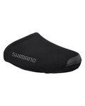 SHIMANO Cyklistické návleky na tretry - DUAL SOFTSHELL TOE - černá