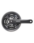 SHIMANO kliky s převodníkem - ACERA M361 170mm 48/38/28 - černá