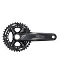 SHIMANO kliky s převodníkem - DEORE M4100 175mm 36/26 - černá