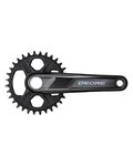 SHIMANO kliky s převodníkem - DEORE M6100 175mm 32 - černá