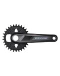 SHIMANO kliky s převodníkem - DEORE M6120 175mm 30 - černá