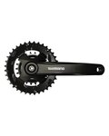 SHIMANO kliky s převodníkem - ALTUS MT101 75mm 36/22 - černá
