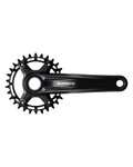 SHIMANO kliky s převodníkem - MT510 175mm 34 - černá