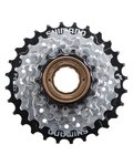 SHIMANO vícekolečko - TZ510 6 - stříbrná/černá