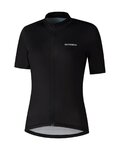 SHIMANO Cyklistický dres s krátkým rukávem - ELEMENT - černá