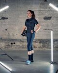 SHIMANO Cyklistický dres s krátkým rukávem - ELEMENT - černá