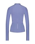 SHIMANO Cyklistický dres s dlouhým rukávem zimní - ELEMENT LONG - fialová