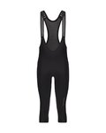 SHIMANO Cyklistické kalhoty 3/4 s laclem - VERTEX KNICKERS 3/4 - černá