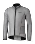 SHIMANO Cyklistická větruodolná bunda - BEAUFORT WINDBREAKER LIGHT - šedá