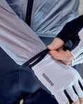 SHIMANO Cyklistická větruodolná bunda - BEAUFORT WINDBREAKER LIGHT - šedá