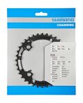 SHIMANO převodník - DEORE M590 36 - černá