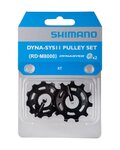 SHIMANO kladky pro přehazovačku - PULLEYS RD-M8000 - černá