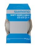 SHIMANO řadící lanko - CABLE MTB/ROAD 1,2x3000mm - stříbrná
