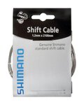 SHIMANO řadící lanko - CABLE 1,2x2100 mm - stříbrná