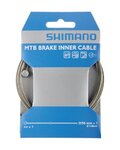 SHIMANO brzdové lanko - BRAKE CABLE MTB 1,6x2050mm - stříbrná