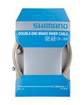SHIMANO brzdové lanko - BRAKE CABLE ROAD 1,6x2050mm - stříbrná