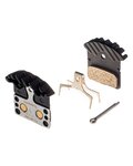SHIMANO brzdové destičky - BRAKE PADS J04C - stříbrná/černá
