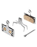 SHIMANO brzdové destičky - BRAKE PADS G04S - stříbrná