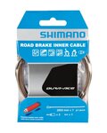 SHIMANO brzdové lanko - BRAKE CABLE ROAD 1,6x2000mm - stříbrná