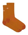 POC Cyklistické ponožky klasické - CADENCE ROAD SOCKS - hnědá