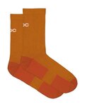 POC Cyklistické ponožky klasické - MOTION MTB SOCKS - hnědá