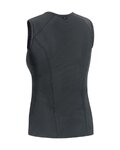 GORE Cyklistické triko bez rukávů - BASE LAYER - černá