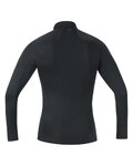 GORE Cyklistické triko s dlouhým rukávem - M BL THERMO TURTLENECK - černá
