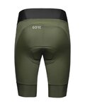 GORE Cyklistické kalhoty krátké bez laclu - ARDENT WMN - zelená