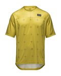 GORE Cyklistický dres s krátkým rukávem - TRAILKPR DAILY - žlutá