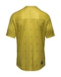 GORE Cyklistický dres s krátkým rukávem - TRAILKPR DAILY - žlutá