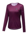 GORE Cyklistické triko s dlouhým rukávem - CONTEST WMN - fialová