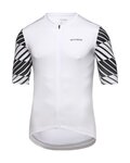 GORE Cyklistický dres s krátkým rukávem - SWIFTRIDE OPTICAL - bílá/černá