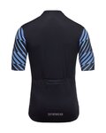 GORE Cyklistický dres s krátkým rukávem - SWIFTRIDE OPTICAL - černá/modrá